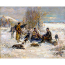 РЕПРОДУКЦИИ НА КАРТИНИ След лов (1910)